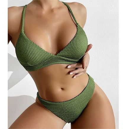 Ribbed Bikini Set