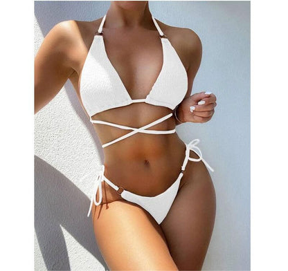 Solid One-Piece Swimsuit