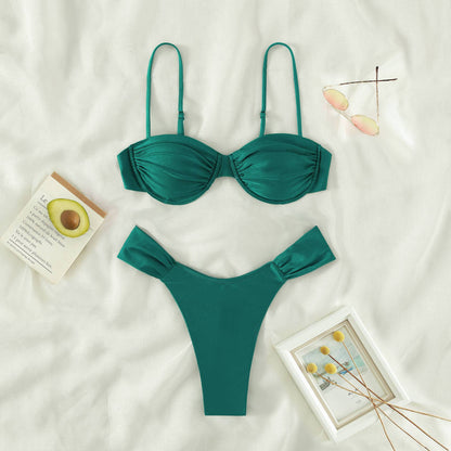 Triangle Plus Bikini Set