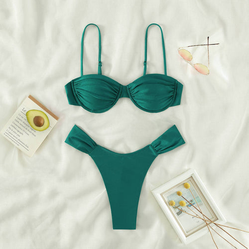 Triangle Plus Bikini Set