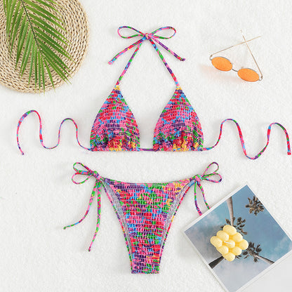 Smocked Bikini Set
