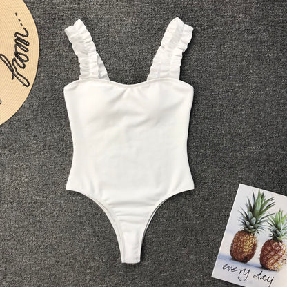 Solid Bikini Set