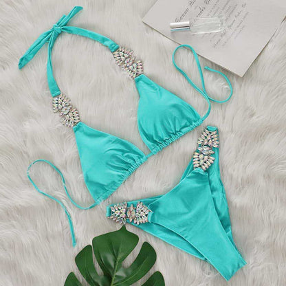 Solid One-Piece Swimsuit