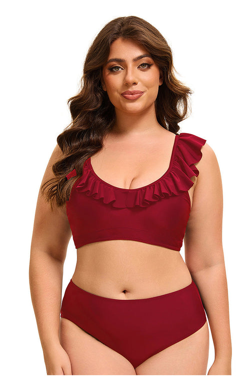 Sleeveless One-Piece Swimsuit