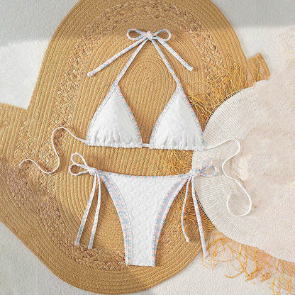 Solid Bikini Set
