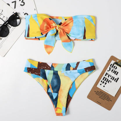 Reversible Print Bikini Set