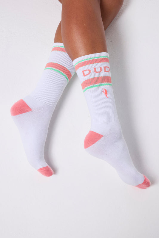 White Sport Socks