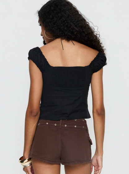 Fyrie Top Black