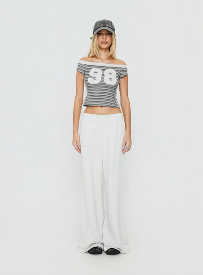 98 Baby Off The Shoulder Top Stripe