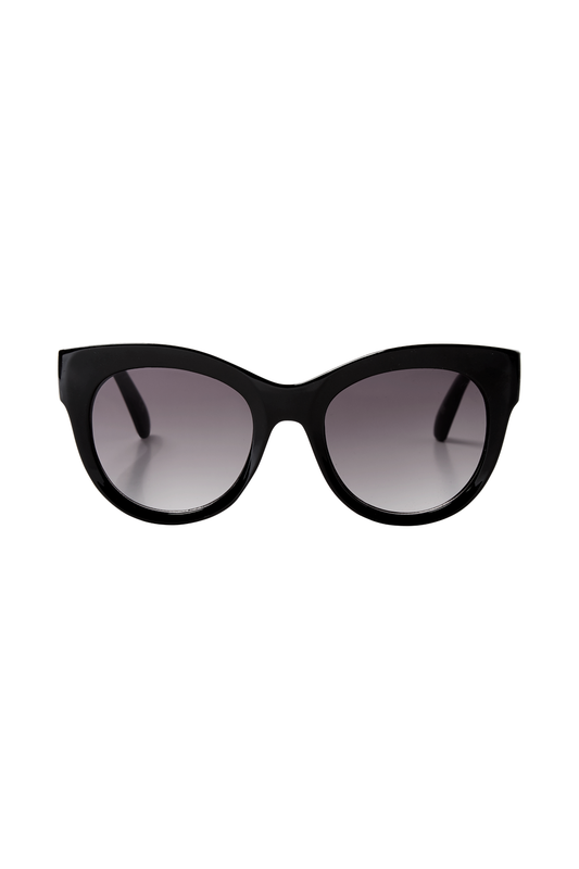 Amelie Black Cats Eye Sunglasses