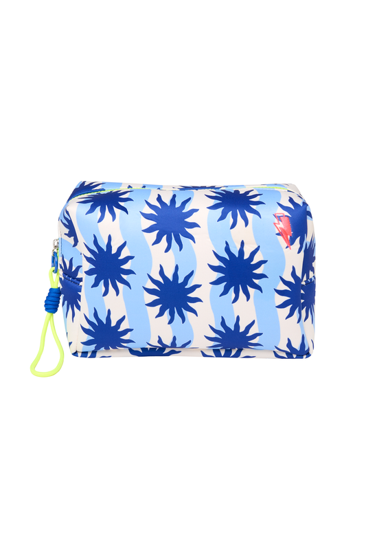 Blue Sunstar Cosmetic Bag