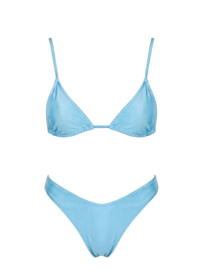 Edita Cheeky Bikini Bottoms Blue Shine
