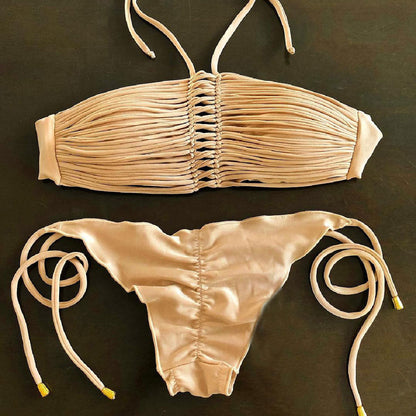 Solid One-Piece Swimsuit