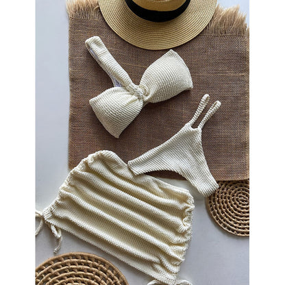 Solid Bikini Set