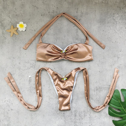 Solid One-Piece Swimsuit