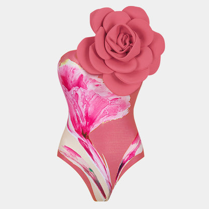 Slim One-Piece Swimsuit