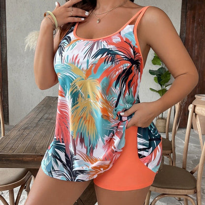 Plus Size One-Piece Swimsuit