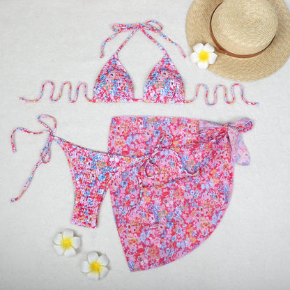 Print One-Piece Swimsuit