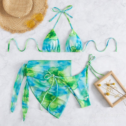 Solid Bikini Set