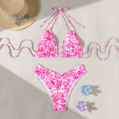 Solid Bikini Set