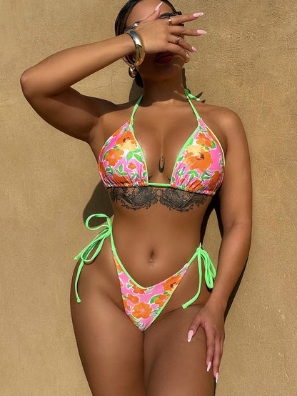 Triangle Bag One-Piece Swimsuit