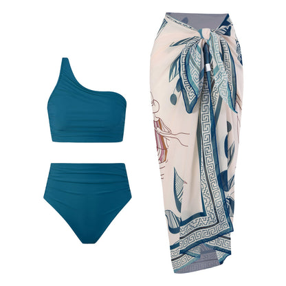 Solid Bikini Set