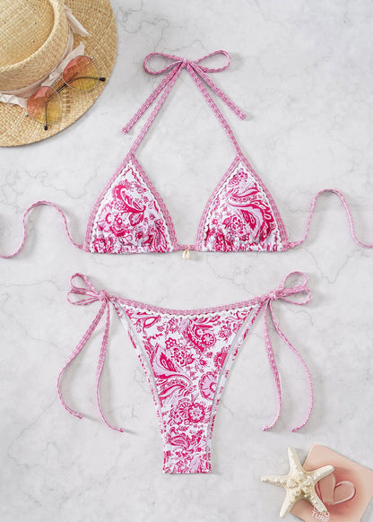 Print One-Piece Swimsuit