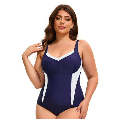 Sports Sleeveless One-Piece Swimsuit