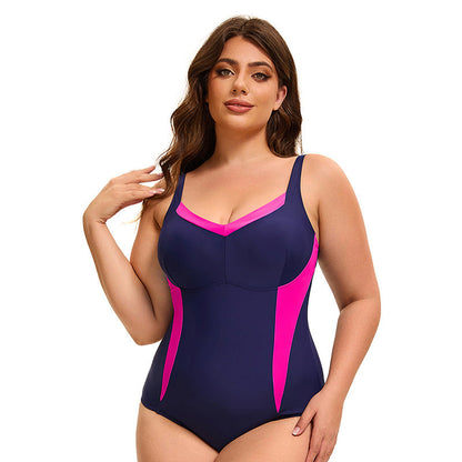 Sports Sleeveless One-Piece Swimsuit