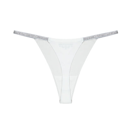 Silver Metallic Bikini Lingerie