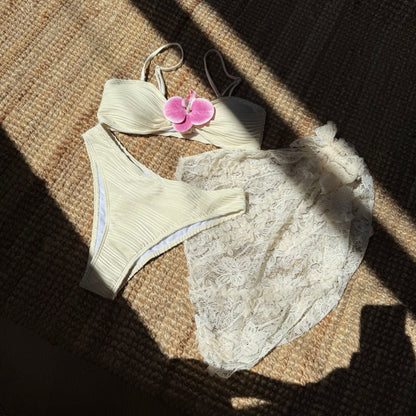 Solid Bikini Set