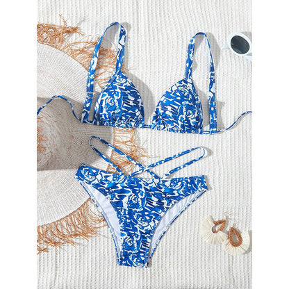 Print Vacation Bikini Set