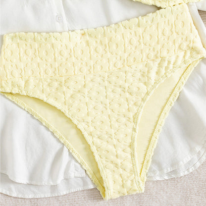 Two-Piece Slit Bikini Set