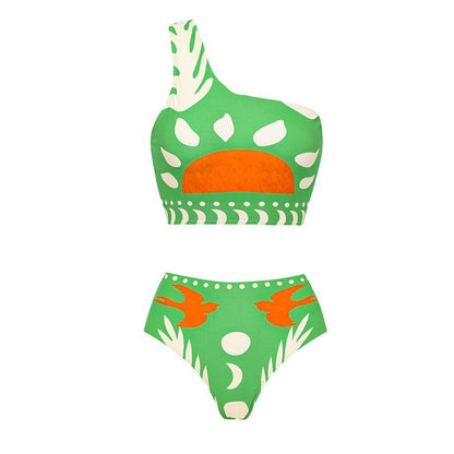 Slimming Shoulder Bikini Set