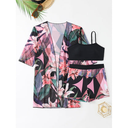 Print Casual Cover-Up