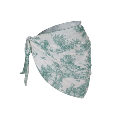 Print One-Piece Swimsuit
