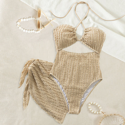 Two-Way Cutout One-Piece Swimsuit