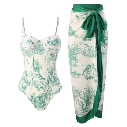 Slim One-Piece Swimsuit