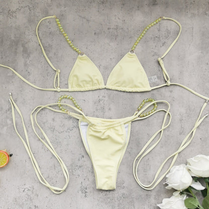 Solid One-Piece Swimsuit