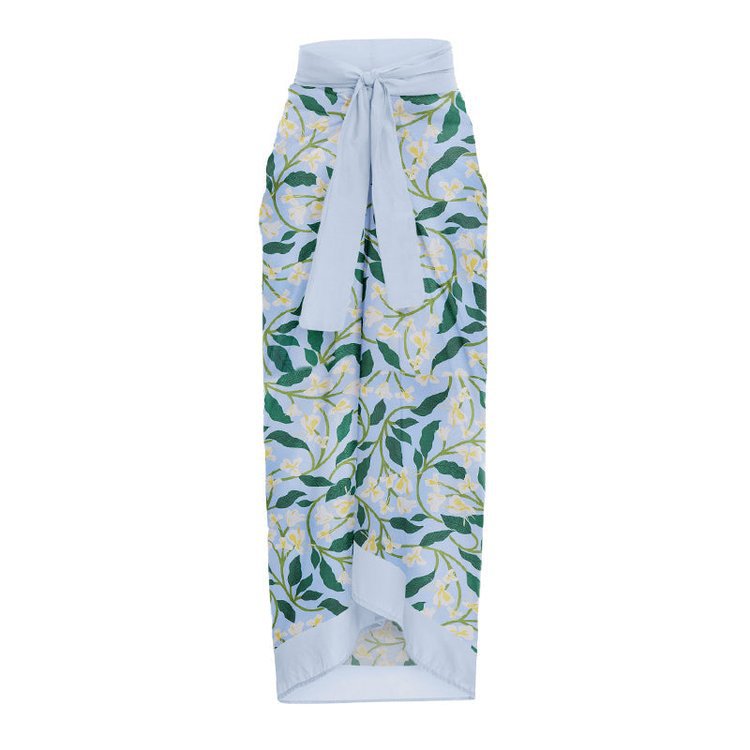 Raw Hem One-Piece Swimsuit
