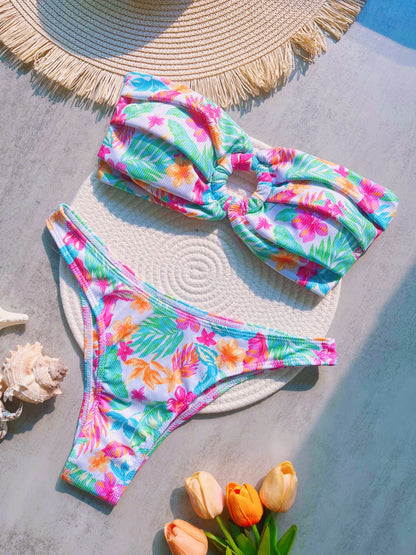 Ruched One-Piece Swimsuit