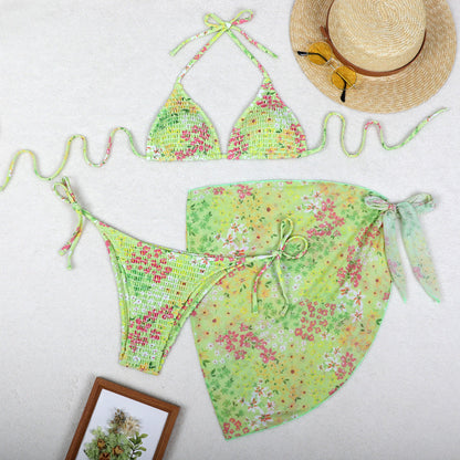 Print One-Piece Swimsuit