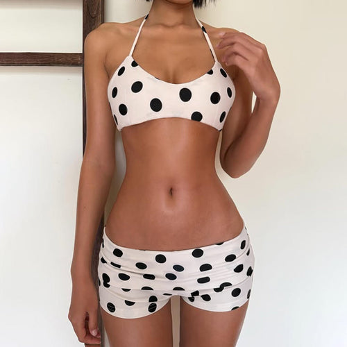 Vacation Polka Dot Bikini Set