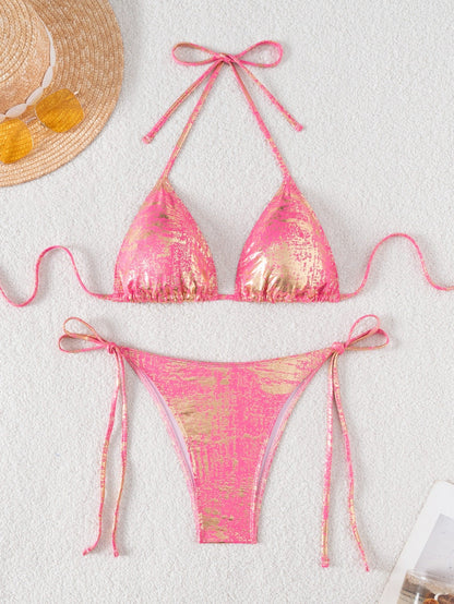 Triangle Bag Bikini Set
