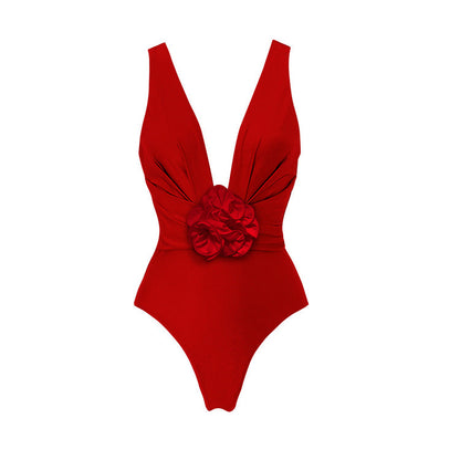 Slim One-Piece Swimsuit