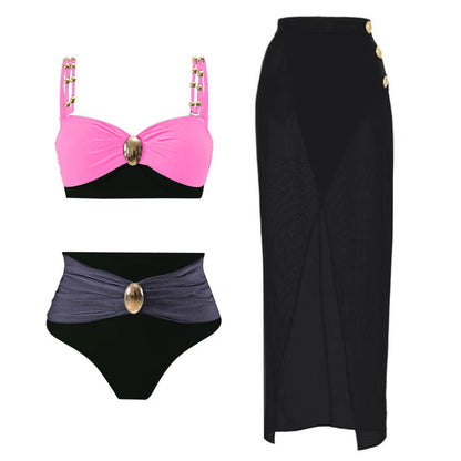 Three-Way One-Piece Swimsuit