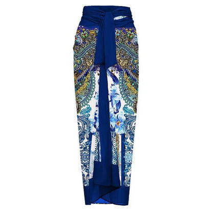 Two-Way Print One-Piece Swimsuit