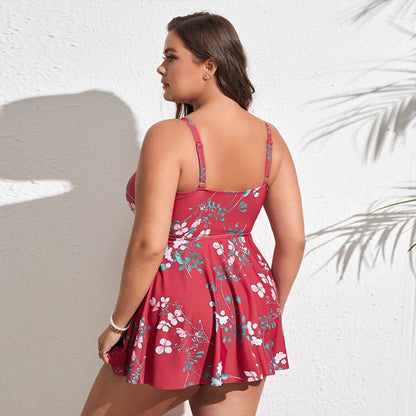 Plus Size One-Piece Swimsuit