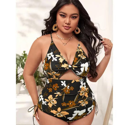 Plus Size One-Piece Swimsuit