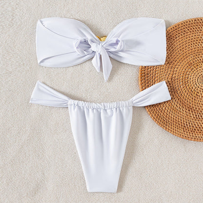 Solid One-Piece Swimsuit